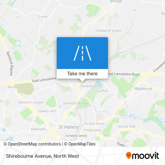 Shirebourne Avenue map