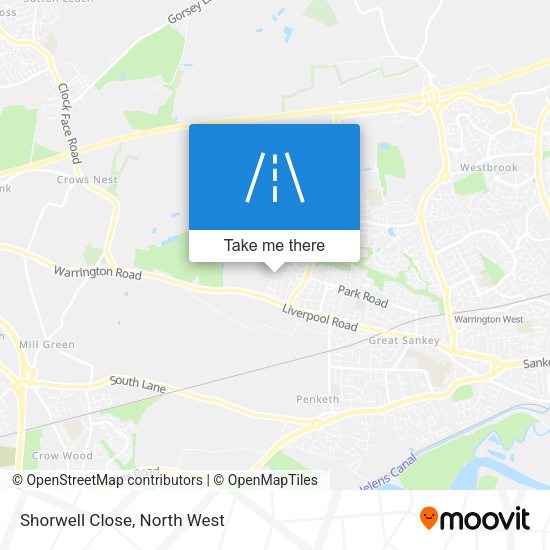 Shorwell Close map