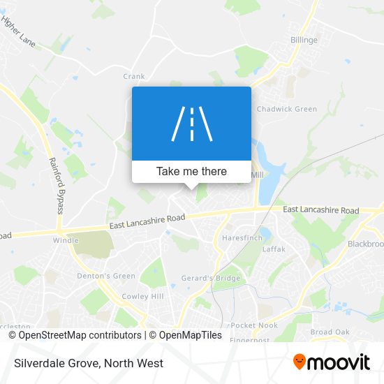 Silverdale Grove map