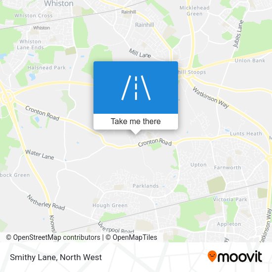 Smithy Lane map