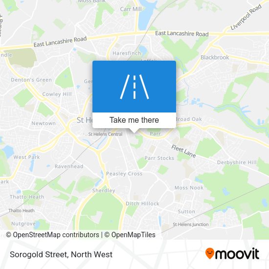 Sorogold Street map