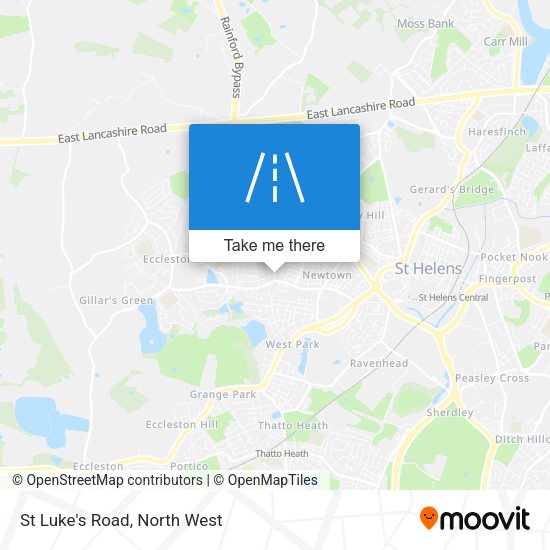 St Luke's Road map