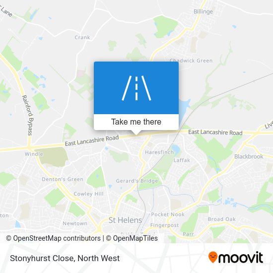 Stonyhurst Close map