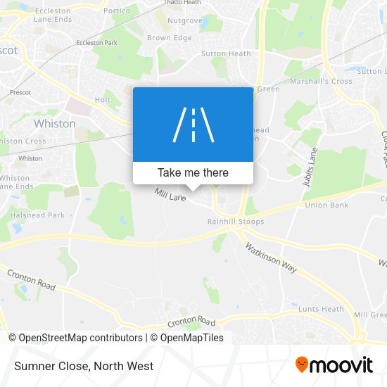 Sumner Close map