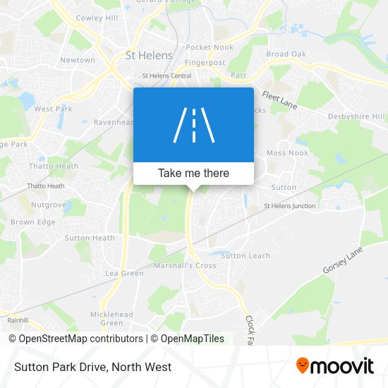 Sutton Park Drive map