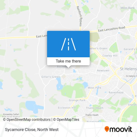 Sycamore Close map