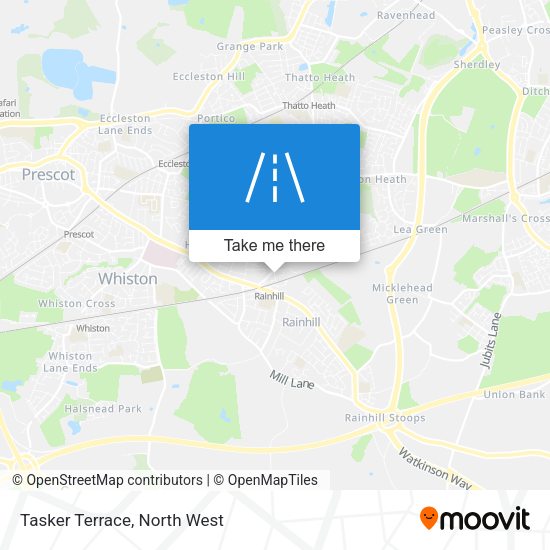 Tasker Terrace map