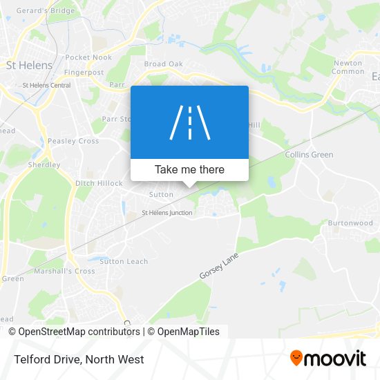 Telford Drive map