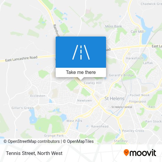 Tennis Street map