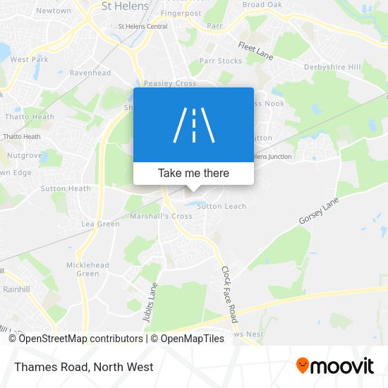 Thames Road map