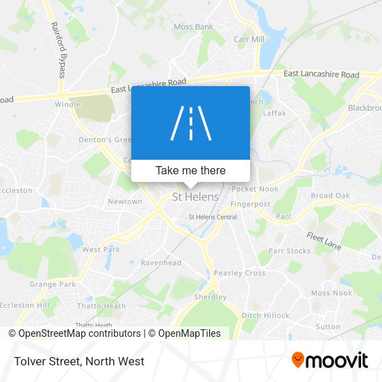 Tolver Street map