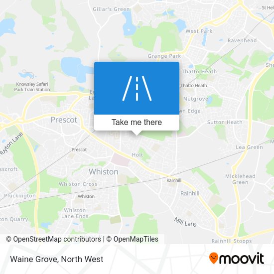 Waine Grove map