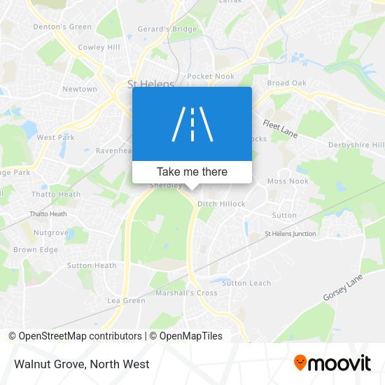 Walnut Grove map