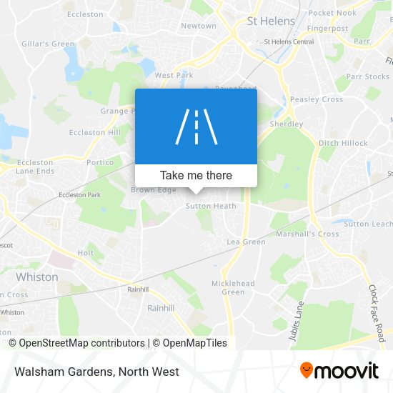 Walsham Gardens map