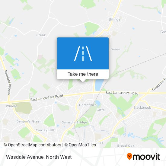 Wasdale Avenue map