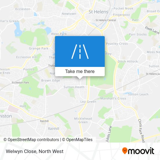Welwyn Close map