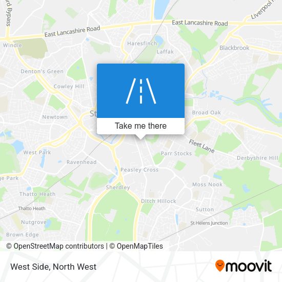West Side map