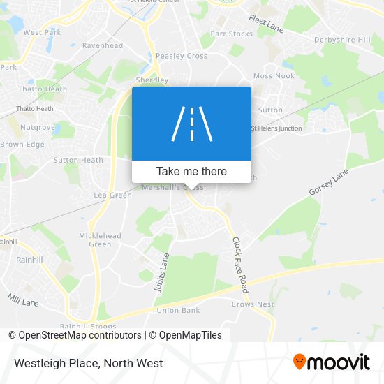 Westleigh Place map