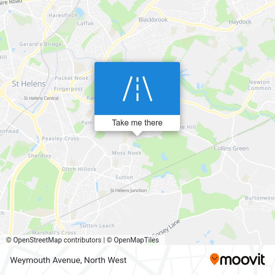 Weymouth Avenue map