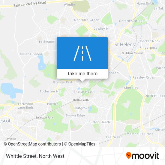Whittle Street map