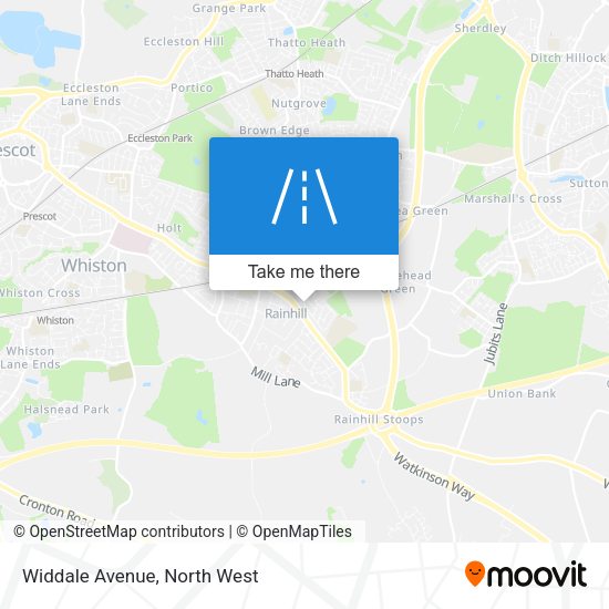 Widdale Avenue map