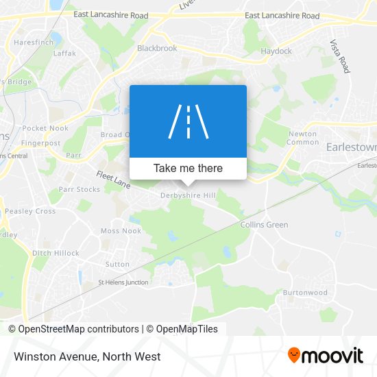 Winston Avenue map