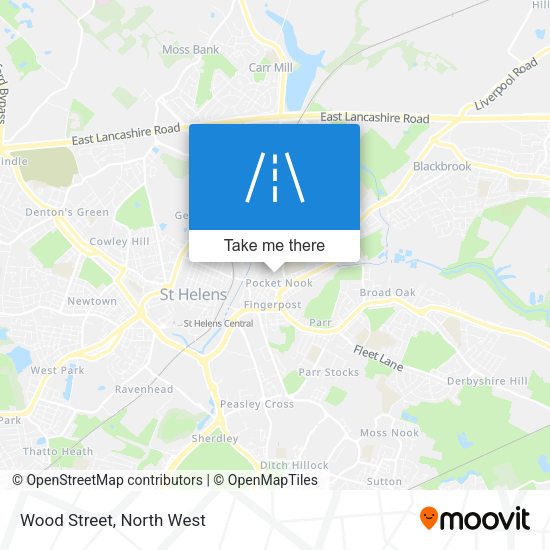Wood Street map