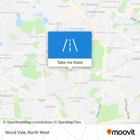 Wood Vale map