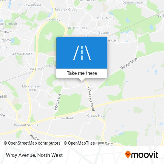 Wray Avenue map