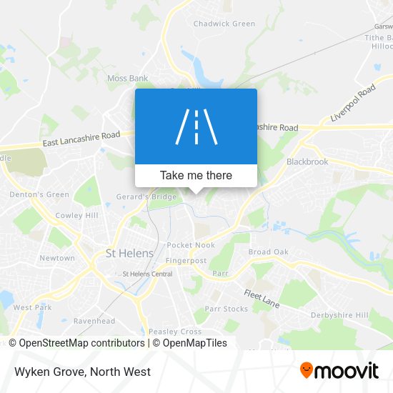 Wyken Grove map