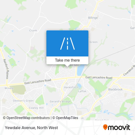 Yewdale Avenue map