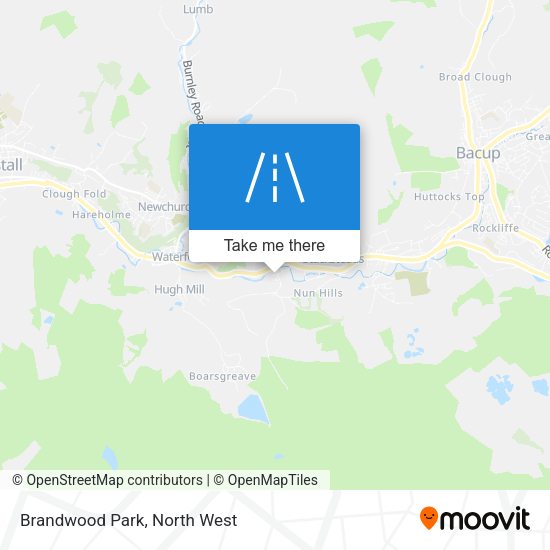 Brandwood Park map