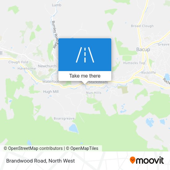 Brandwood Road map
