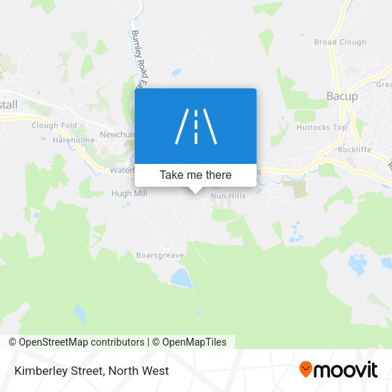 Kimberley Street map