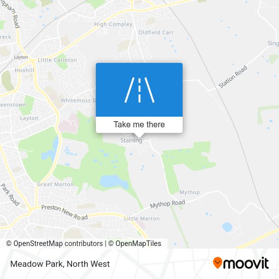 Meadow Park map
