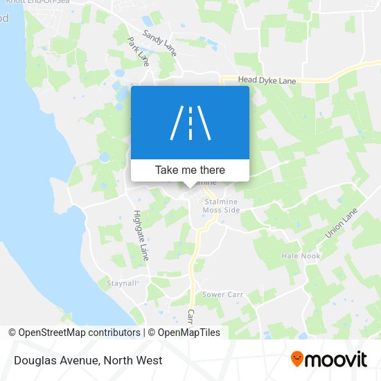 Douglas Avenue map