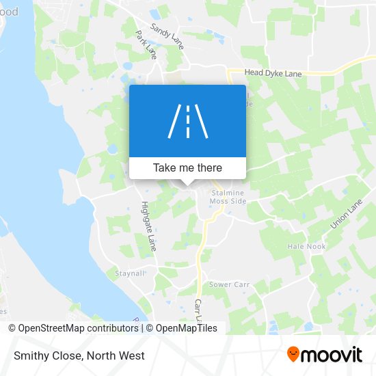 Smithy Close map
