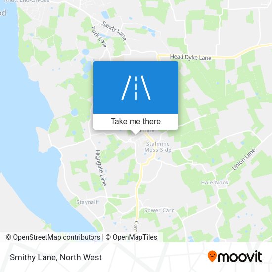 Smithy Lane map