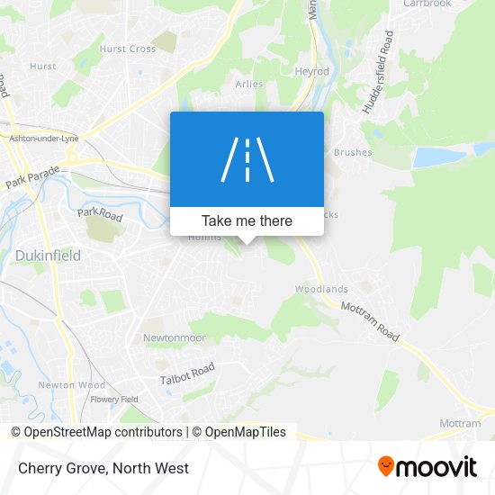 Cherry Grove map