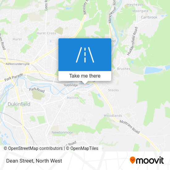 Dean Street map