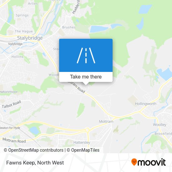 Fawns Keep map