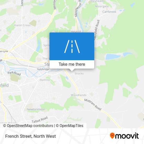 French Street map