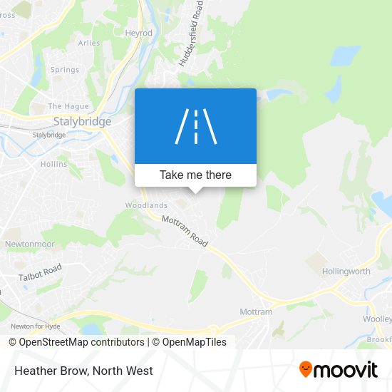 Heather Brow map