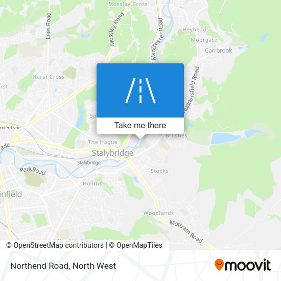 Northend Road map