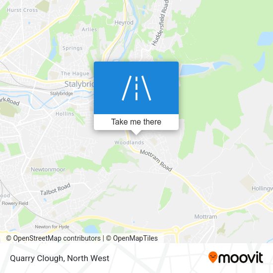 Quarry Clough map