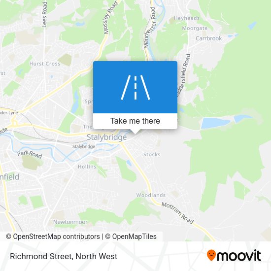 Richmond Street map