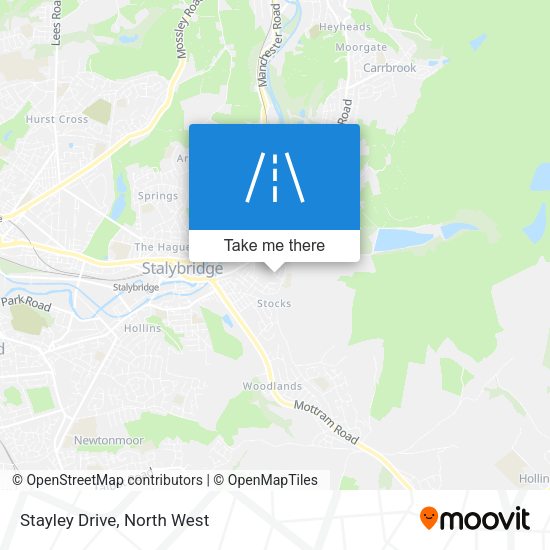Stayley Drive map