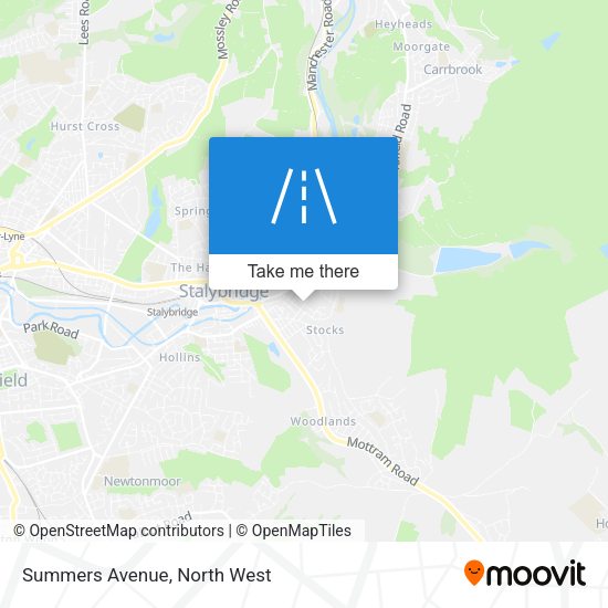 Summers Avenue map