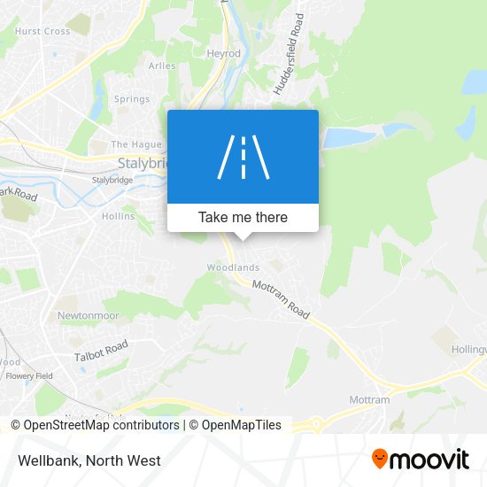 Wellbank map