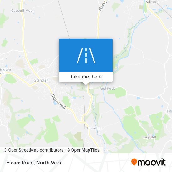 Essex Road map